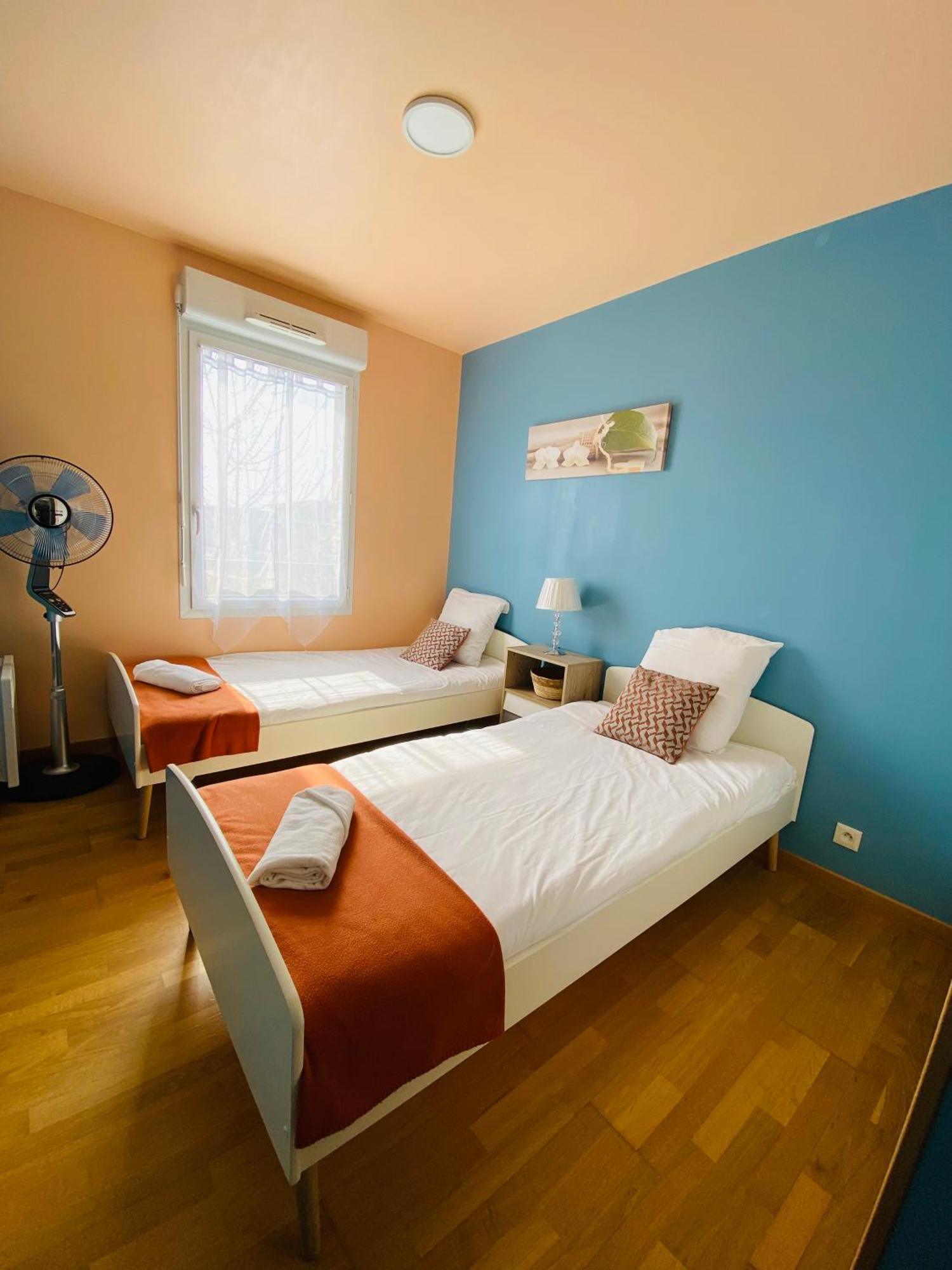 Charmant Appartement 3 Pieces Proche Rer & Disney Montevrain Luaran gambar